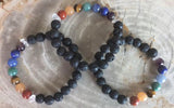 Aromatherapy Chakra Diffuser Gemstone Bracelet