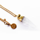 Crystal Quartz Glow Necklace